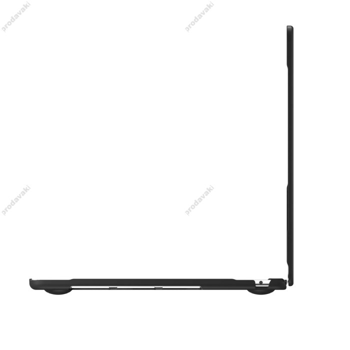 Протиударний чохол SwitchEasy Defender Protectiv для MacBook New Air 13.6 2022-2026 M2/M3/M4/M5 Black-Transparent