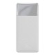 Повербанк портативний акумулятор Power Bank Baseus Bipow Digital Display 30000 mAh 15W White PPBD050202
