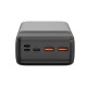 Повербанк портативний акумулятор Power bank XO PR201 Fast Charge Digital Display PD65W 30000 mAh Black