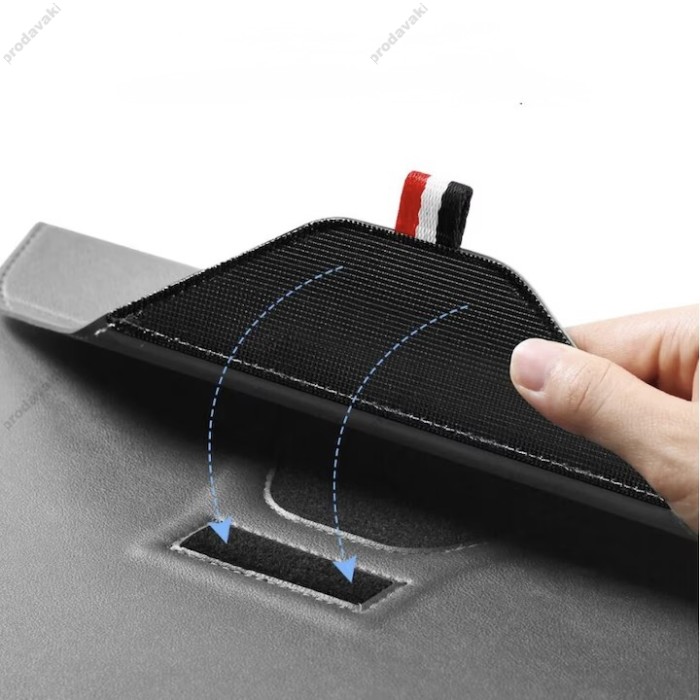 Чохол - конверт xVibe Leather PU sleeve stand для MacBook ноутбука планшета 13"-14.2" Black