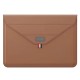 Чохол - конверт xVibe Leather PU sleeve stand для MacBook ноутбука планшета 13"-14.2" Brown