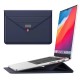 Чохол - конверт xVibe Leather PU sleeve stand для MacBook ноутбука планшета 13"-14.2" Dark blue
