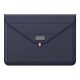 Чохол - конверт xVibe Leather PU sleeve stand для MacBook ноутбука планшета 13"-14.2" Dark blue