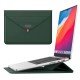 Чохол - конверт xVibe Leather PU sleeve stand для MacBook ноутбука планшета 13"-14.2" Green