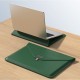 Чохол - конверт xVibe Leather PU sleeve stand для MacBook ноутбука планшета 13"-14.2" Green