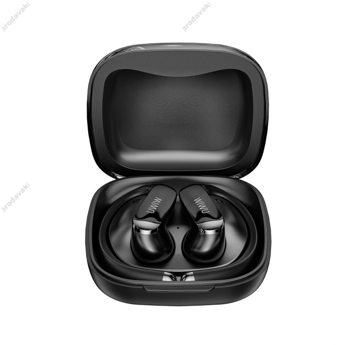 Бездротові Bluetooth навушники WiWU Ai303 Multilingual Real-time Translation BT 6.0 Black
