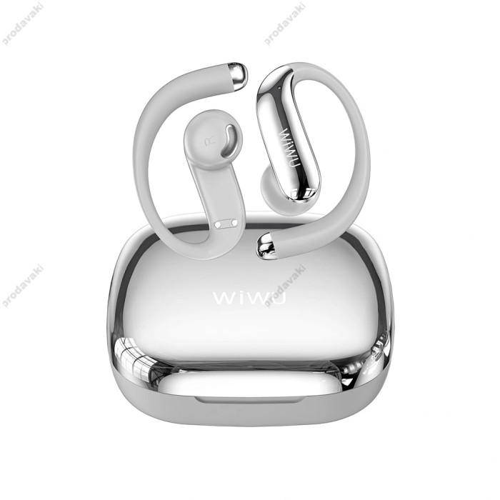 Бездротові навушники Bluetooth WiWU Ai303 Multilingual Real-time Translation BT 6.0 Grey