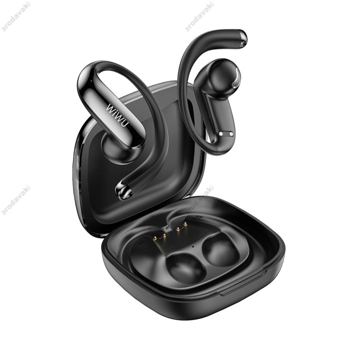 Бездротові Bluetooth навушники WiWU Ai303 Multilingual Real-time Translation BT 6.0 Black