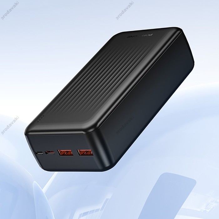 Повербанк портативний акумулятор Power bank Borofone BJ80B Clever 22.5W+PD20W 30000 mAh Black