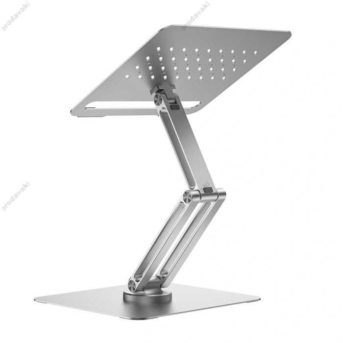 Підставка для ноутбука та MacBook Wiwu S801 Ergonomic Aluminum Alloy Laptop Stand Silver