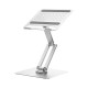 Підставка для ноутбука та MacBook Wiwu S801 Ergonomic Aluminum Alloy Laptop Stand Silver