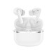 Бездротові Bluetooth навушники WiWU T28 ENC Dual Mic Noise Cancelling BT 6.0 White