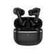 Бездротові Bluetooth навушники WiWU T28 ENC Dual Mic Noise Cancelling BT 6.0 Black