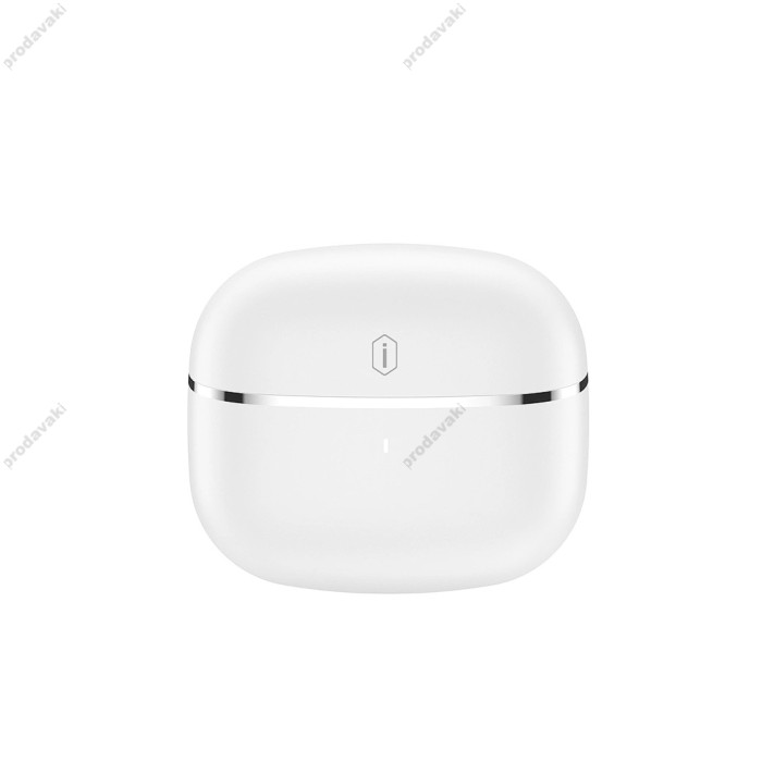 Бездротові Bluetooth навушники WiWU T28 ENC Dual Mic Noise Cancelling BT 6.0 White