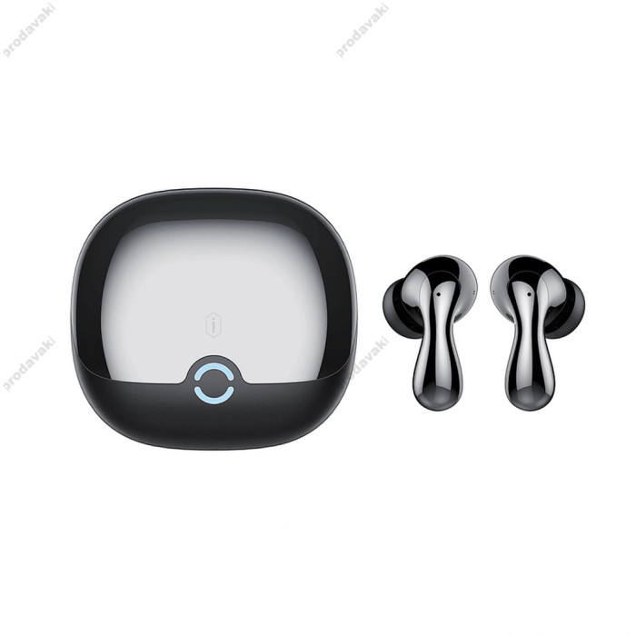 Бездротові Bluetooth навушники WiWU T32 ENC Plus Noise Cancelling Wireless BT 5.4 Black