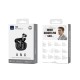 Бездротові Bluetooth навушники WiWU T32 ENC Plus Noise Cancelling Wireless BT 5.4 Black
