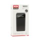 Повербанк портативний акумулятор Power bank XO PR164 30000 mAh Black
