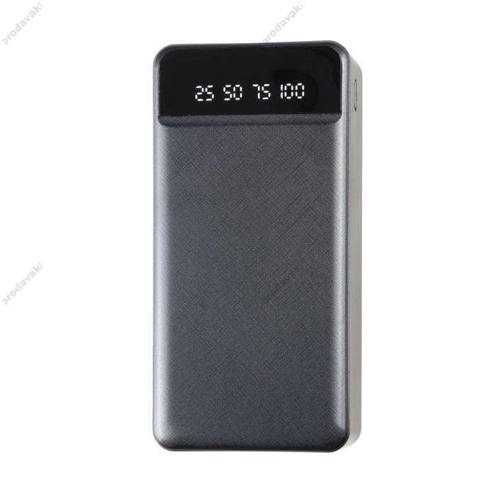 Повербанк портативний акумулятор Power bank XO PR164 30000 mAh Black