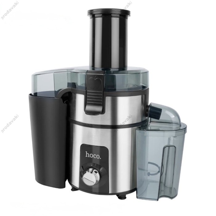 Соковижималка HOCO HJD01A Cool kitchen fast juicer 500ml 3 speed 400W Grey