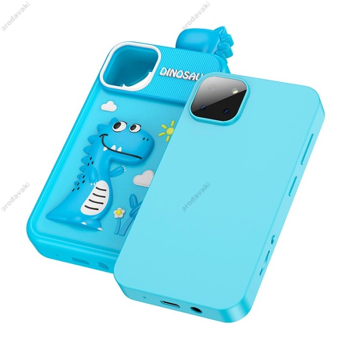 Мобільний телефон Дитячий HOCO Y103 2.8-inch children game (NO CALL SUPPORT) 8GB Blue