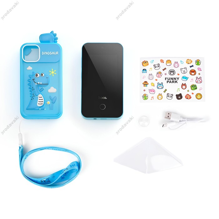 Мобільний телефон Дитячий HOCO Y103 2.8-inch children game (NO CALL SUPPORT) 8GB Blue