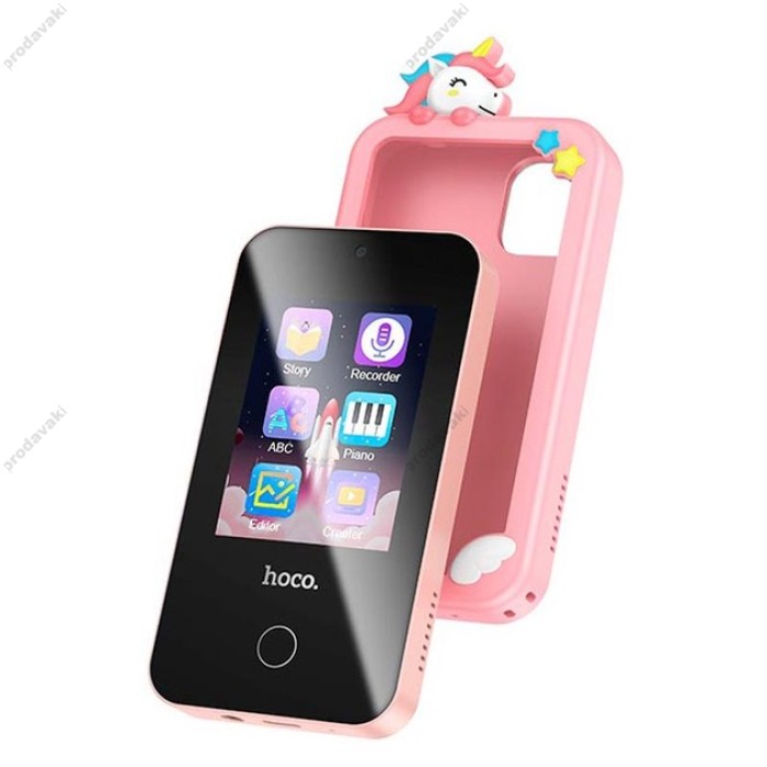 Мобільний телефон Дитячий HOCO Y103 2.8-inch children game (NO CALL SUPPORT) 8GB Pink