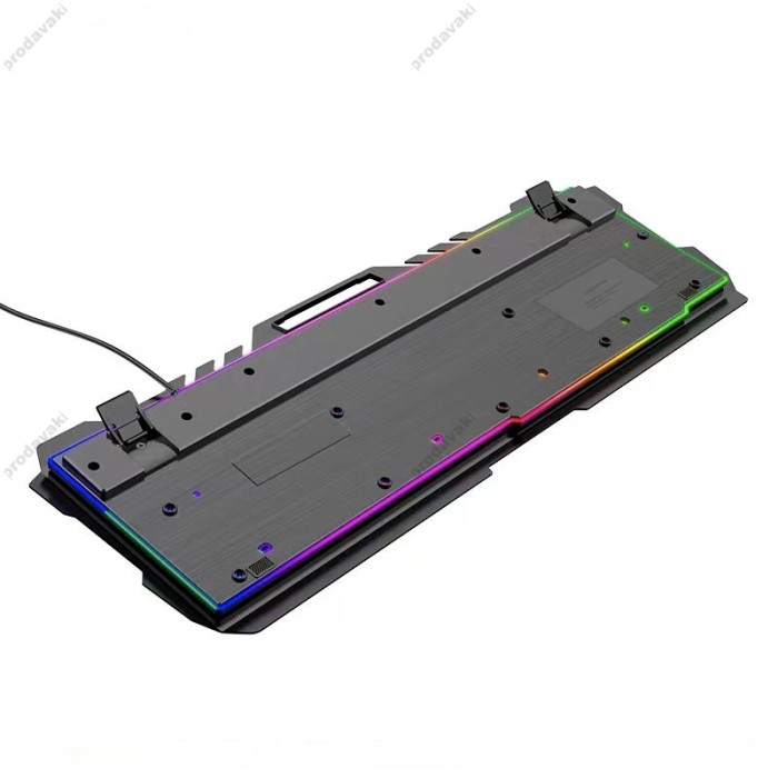 Комп'ютерна Клавіатура та миша HOCO DI16 Gaming Illuminated keyboard and mouse Black