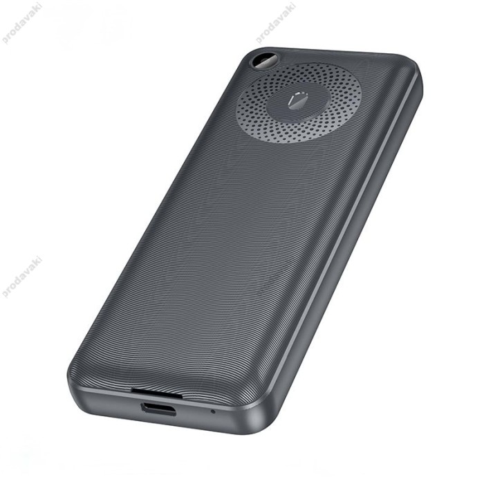 Мобільний телефон HOCO A13 Cool View 4G dual sim button Grey