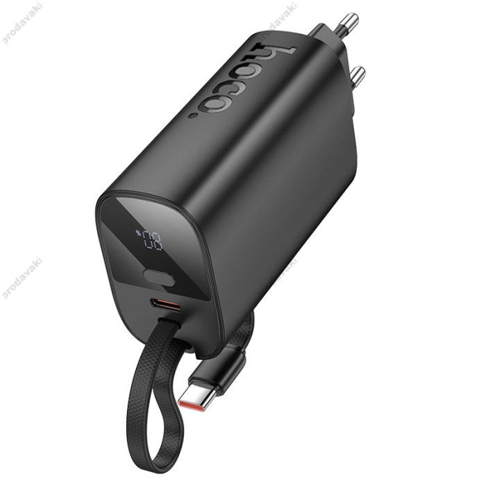 Повербанк портативний акумулятор Power bank  Hoco J148 Handy 20W 5000 mAh Black
