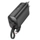 Повербанк портативний акумулятор Power bank  Hoco J148 Handy 20W 5000 mAh Black