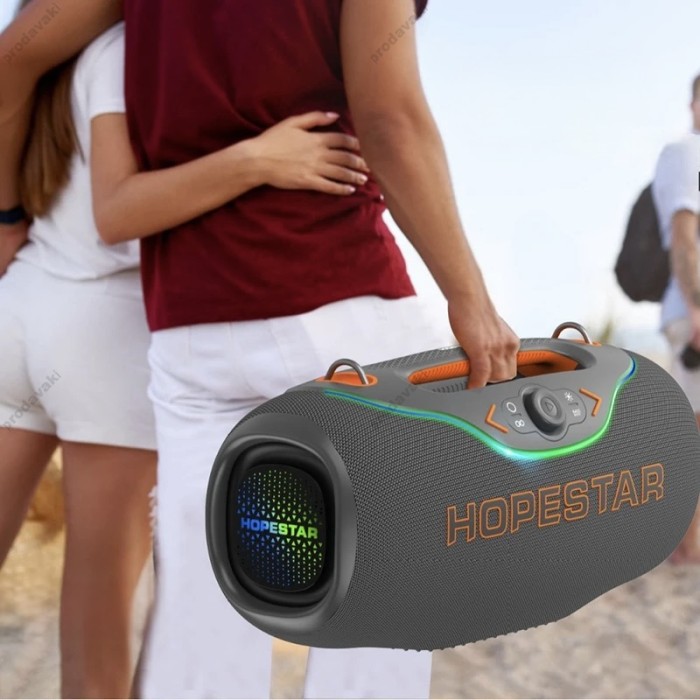 Портативна колонка Bluetooth Hopestar A6 Club 200W Grey
