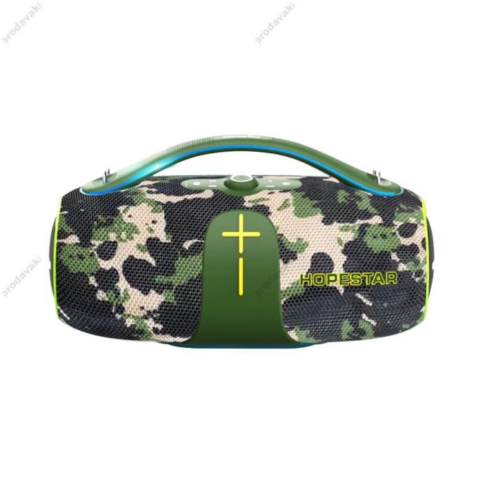 Портативна колонка Bluetooth Hopestar A85 400W Army