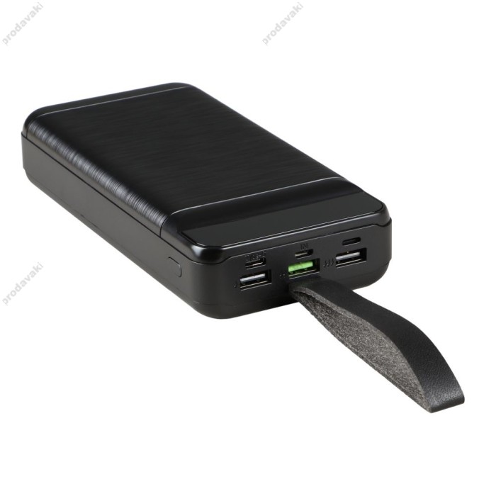 Повербанк портативний акумулятор Power bank XO PR156 30000 mAh Black