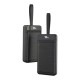 Повербанк портативний акумулятор Power bank XO PR156 30000 mAh Black