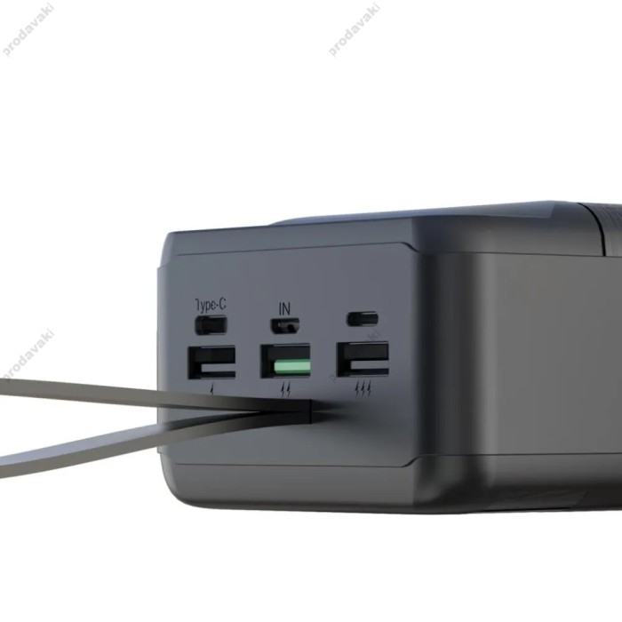Повербанк портативний акумулятор Power bank XO PR156 30000 mAh Black