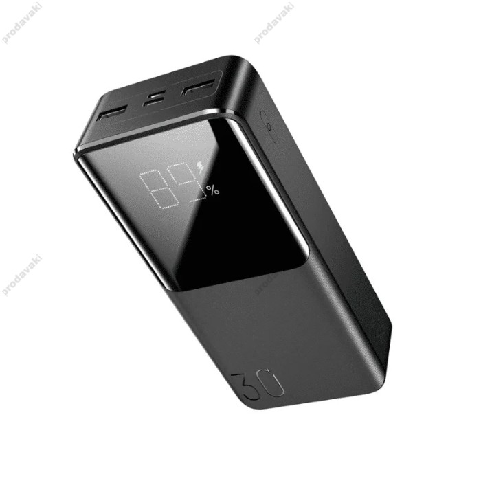 Повербанк портативний акумулятор Power bank Joyroom QP193 22.5W 30000 mAh Black