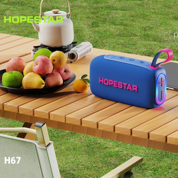 Портативна колонка Bluetooth HOPESTAR H67 30W Blue