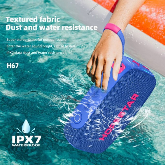 Портативна колонка Bluetooth HOPESTAR H67 30W Blue