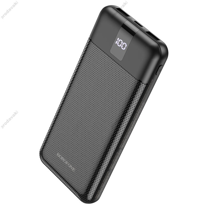 Повербанк портативний акумулятор Power bank BOROFONE BJ20 10000 mAh Black