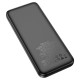 Повербанк портативний акумулятор Power bank Hoco J111 Smart charge 10000 mAh Black