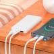 Повербанк портативний акумулятор Power Bank Hoco J111 Smart charge 10000 mAh White
