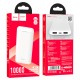 Повербанк портативний акумулятор Power Bank Hoco J111 Smart charge 10000 mAh White