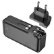 Повербанк портативний акумулятор Power bank Hoco J126 Travel 22.5W (US/EU) 10000 mAh Black