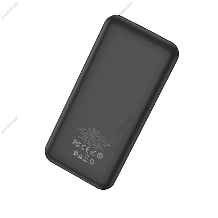 Повербанк портативний акумулятор Power bank Hoco J52 New Joy 10000 mAh Black