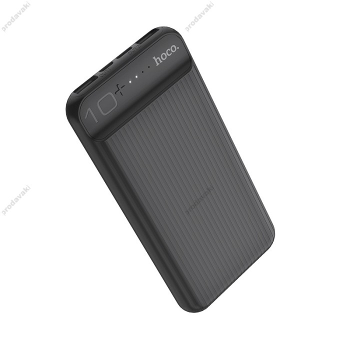 Повербанк портативний акумулятор Power bank Hoco J52 New Joy 10000 mAh Black