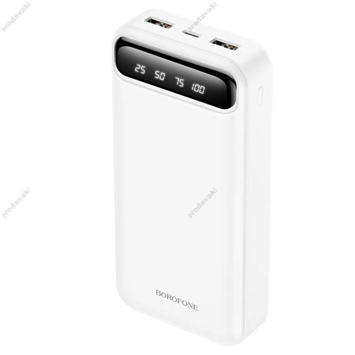 Повербанк портативний акумулятор Power bank BOROFONE BJ14A Freeway 20000 mAh White
