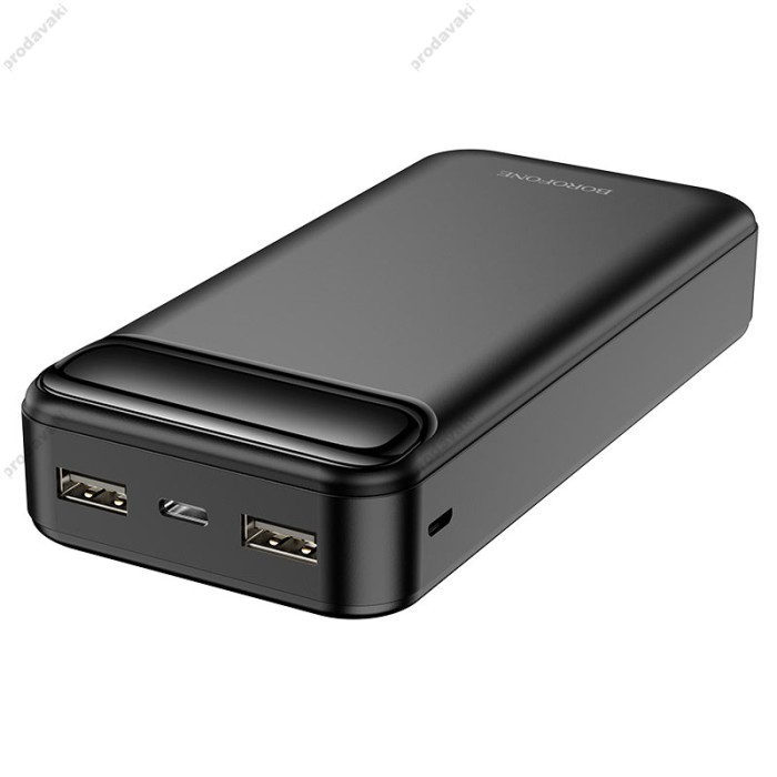 Повербанк портативний акумулятор Power bank BOROFONE BJ14A Freeway 20000 mAh Black