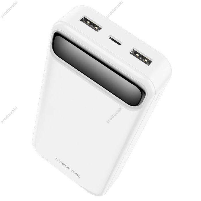 Повербанк портативний акумулятор Power bank BOROFONE BJ14A Freeway 20000 mAh White