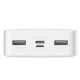 Повербанк портативний акумулятор Power bank Baseus Bipow Digital Display 15W 20000 mAh White PPDML-J01