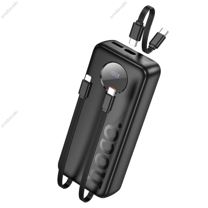 Повербанк портативний акумулятор Power bank Hoco J132A Sabio fully compatible 22.5W 20000 mAh Black